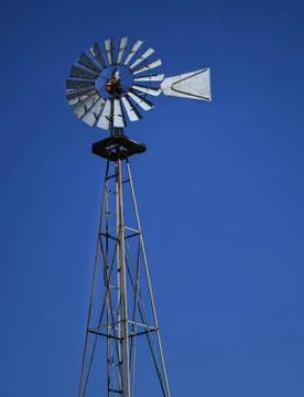 Metal Windmill Stock Photos