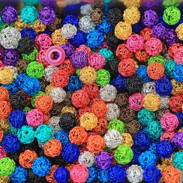 Metal Wire Balls Stock Photos