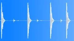 Metal with wood door slams Sound Effect