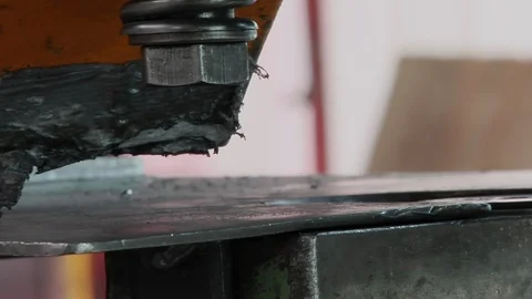Metal Work By Craftsmen Stock Footage 107767405