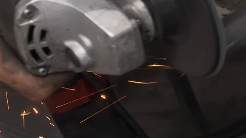 Metal Work By Craftsmen Stock Footage 107784341