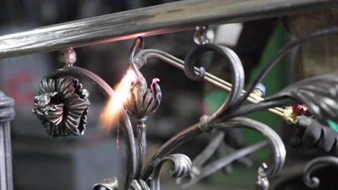 Metal work Stock Footage 92153342