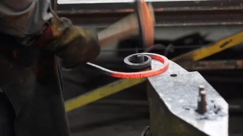 Metal work Stock Footage 92153538