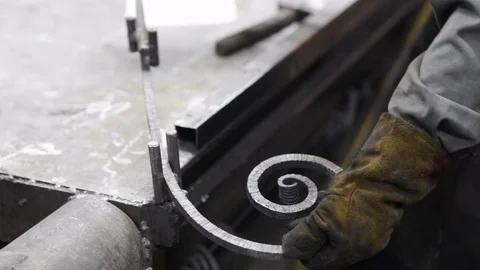 Metal work Stock Footage 92153603