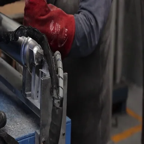 Metal worker Video stock 69669237