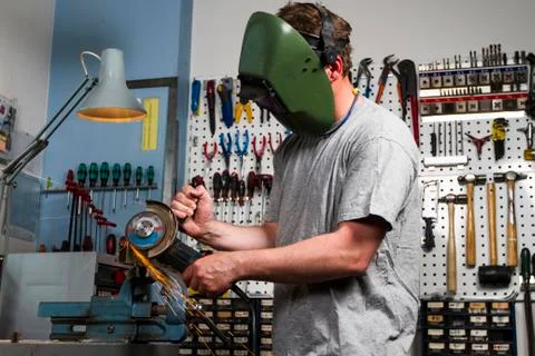 Metal worker Stock-Fotos
