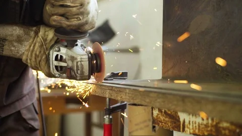 Metal workshop Stock Footage 111083514