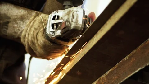 Metal workshop Stock Footage 111083600