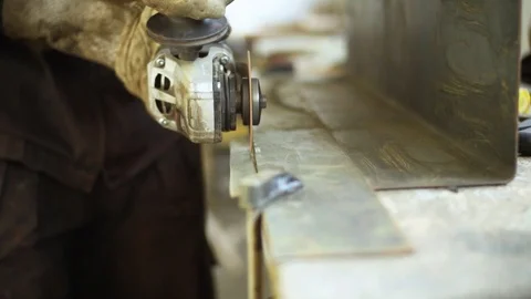 Metal workshop Stock Footage 111083624