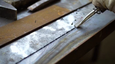Metal workshop Stock Footage 111084979