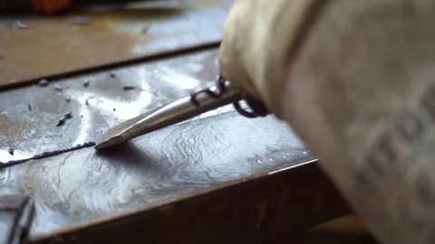 Metal workshop Stock Footage 111085038