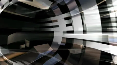 Metalbands Motion Mapping Stock Footage 24720396