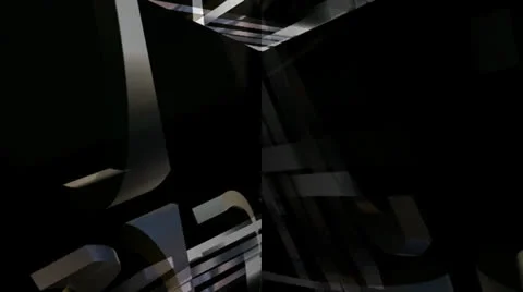 Metalbands Motion Mapping Stock Footage 24720422