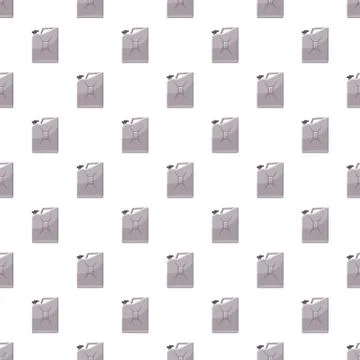Metalic jerrycan pattern Stock Illustration