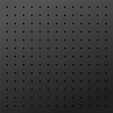 Metall Pegboard Storage Stock Illustration