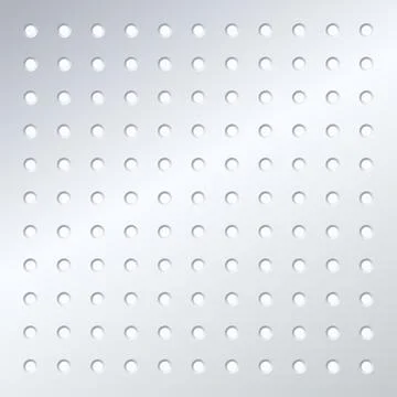 Metall Pegboard Storage 스톡 일러스트
