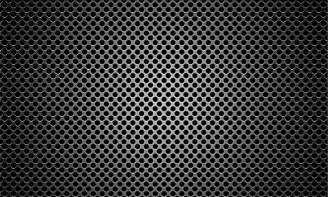 Metall sheet vector imitation material effect. Stock Illustration