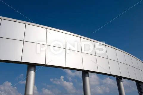 Metallic architecture Stock Photos