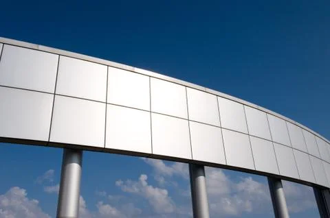 Metallic architecture Stock Photos