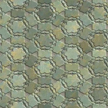 Metallic assembly Stock Illustration