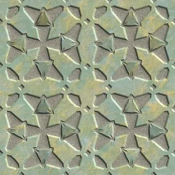 Metallic assembly Stock Illustration