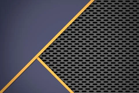 Metallic background. 3D background design. 3D template design. Stock Illustration