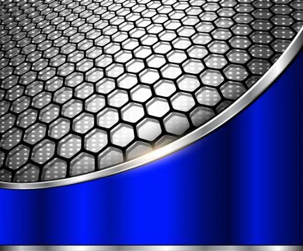 Metallic background 3D Stock Illustration
