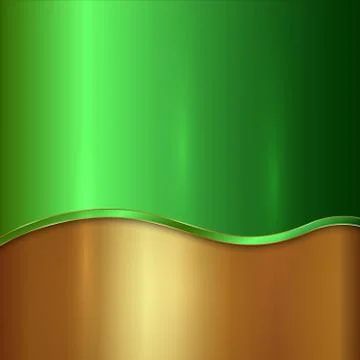 Metallic background with curve Stock Illustration