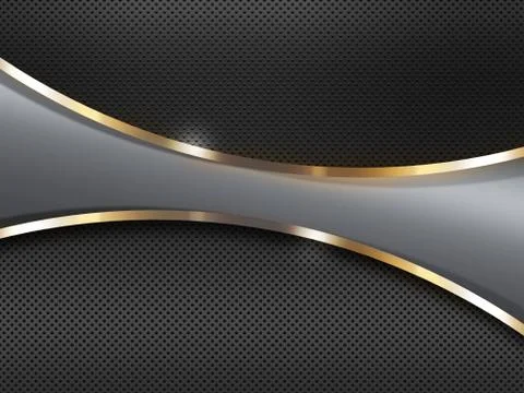 Metallic background Stock Illustration