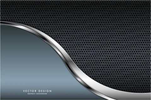 Metallic background.  Stock Illustration