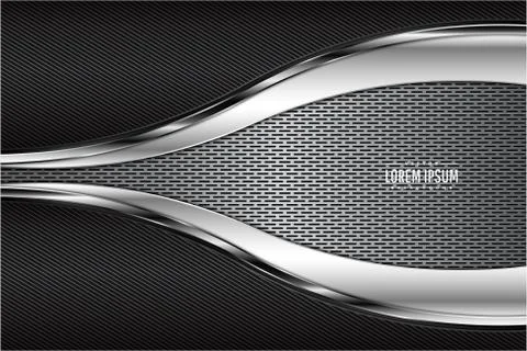 Metallic background.  Stock Illustration