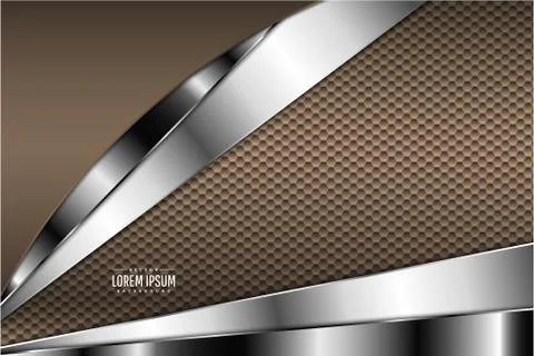  Metallic background. Stock Illustration