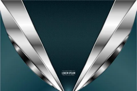  Metallic background. Illustrazione stock