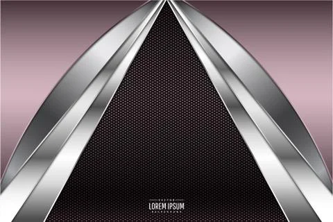   Metallic background. Stock Illustration