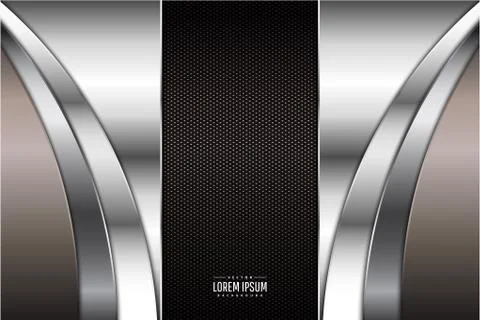  Metallic background.  Stock Illustration