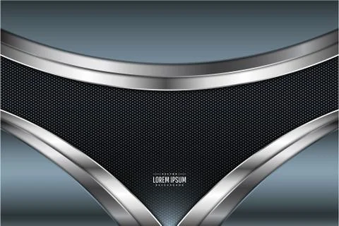   Metallic background. Illustrazione stock