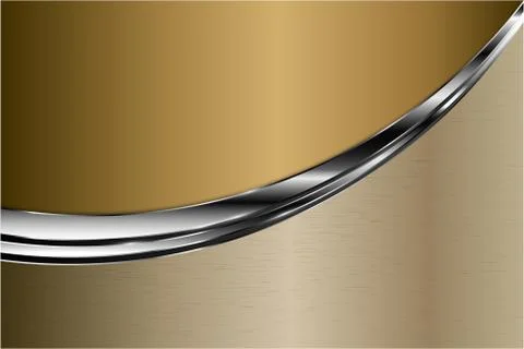 Metallic background.  Illustrazione stock