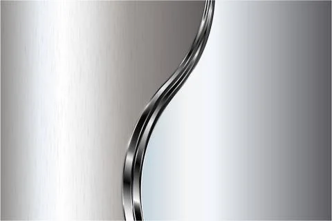 Metallic background.   Stock Illustration