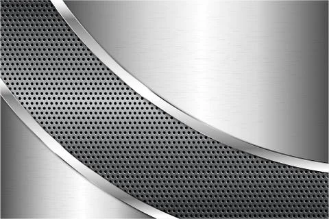 Metallic background.  Stock Illustration