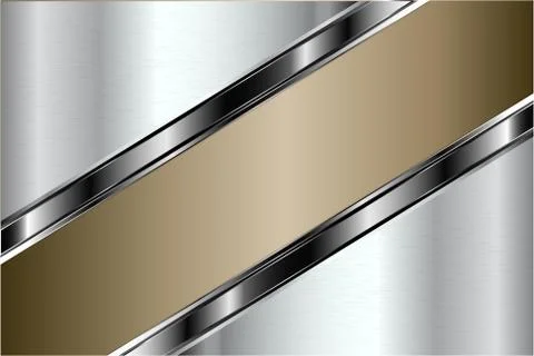 Metallic background.   Stock Illustration