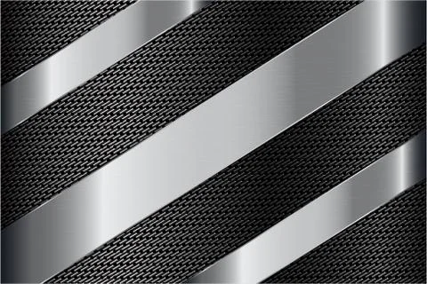 Metallic background.  Stock Illustration