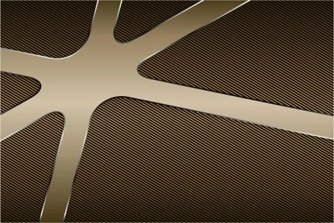 Metallic background.  Illustrazione stock
