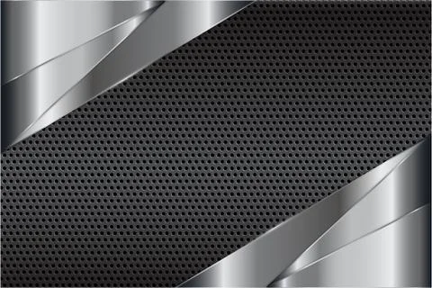 Metallic background.  Stock Illustration