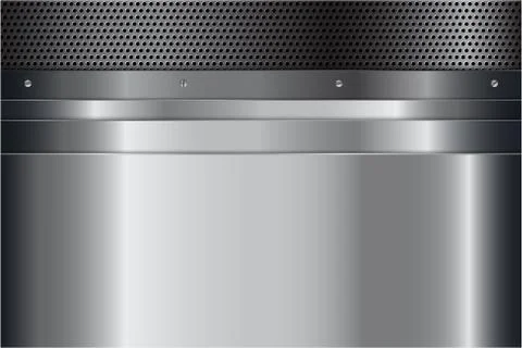 Metallic background.  Stock Illustration