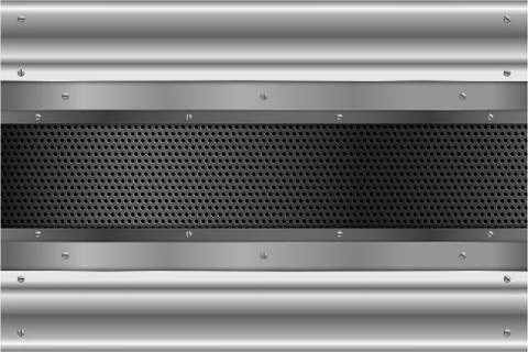 Metallic background.  Stock Illustration