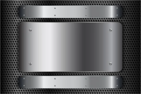 Metallic background.   Illustrazione stock