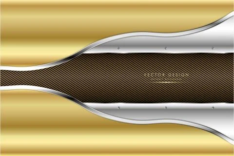 Metallic background.  Stock Illustration