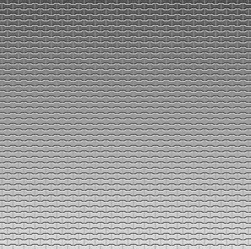 Metallic background showing a repetitive pattern creating a gradient effect Stockillustratie