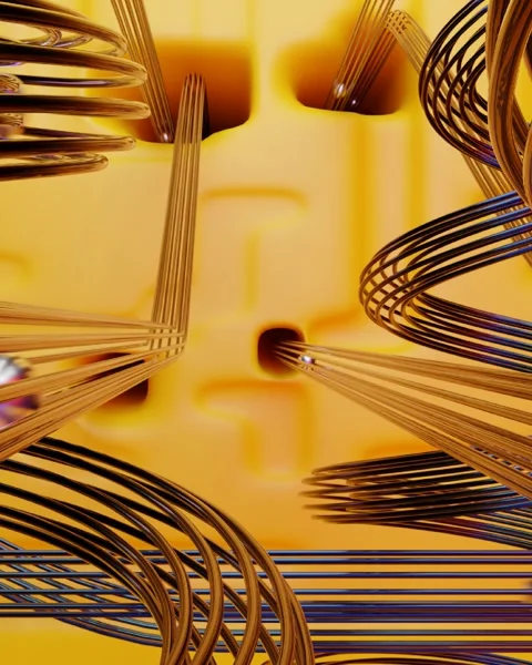 Metallic balls  in labyrinth Stock-Footage 275555791