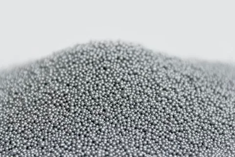 Metallic beadlets Stock Photos